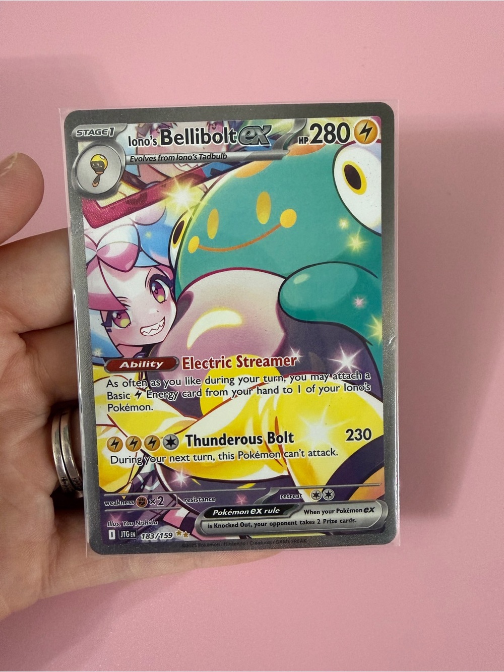 Pokémon Iono’s Bellibolt ex #183